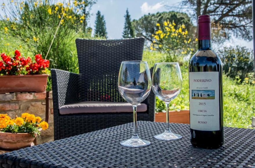 Agriturismo Poderino San Quirico dʼOrcia Kültér fotó